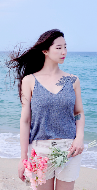 Blue coral reef Camisole