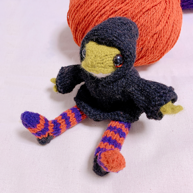Halloween witch robe and socks