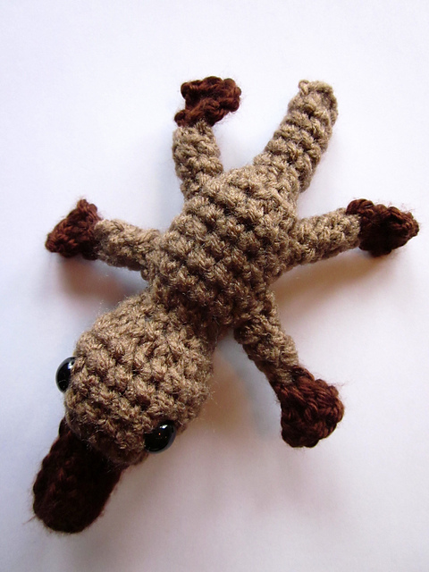 Mini Platypus Amigurumi