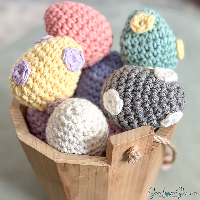 Polka Dot Easter Eggs