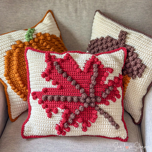 Maple Leaf Cushion Cover