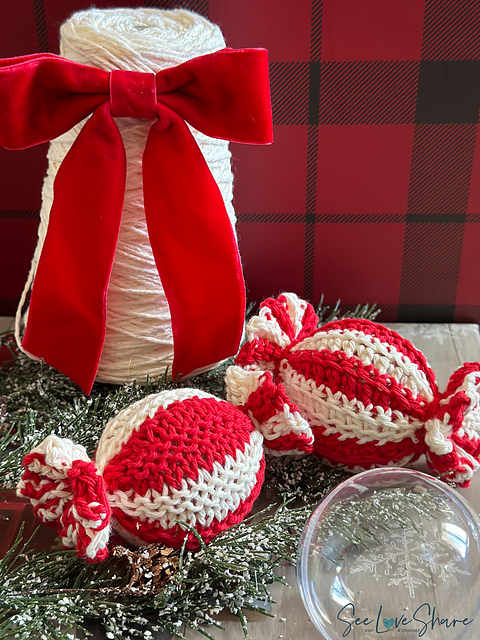 Peppermint Candy Ornament