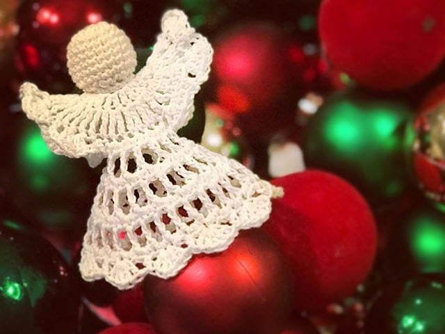 Vintage Angel Ornament