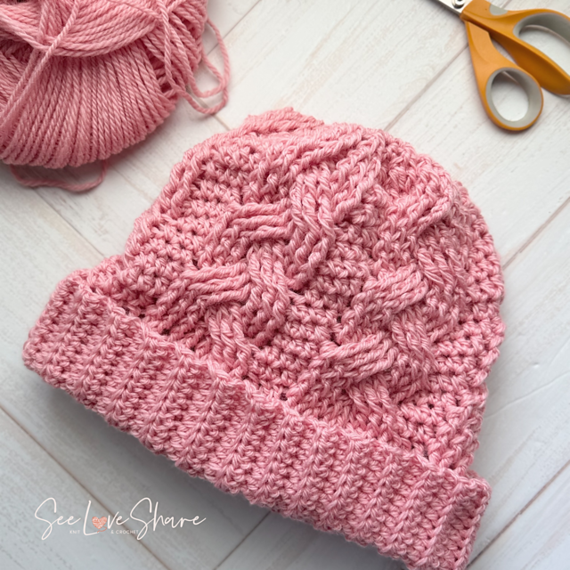 Crochet Cable Beanie