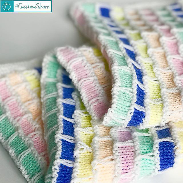 Brick & Mortar Baby Blanket