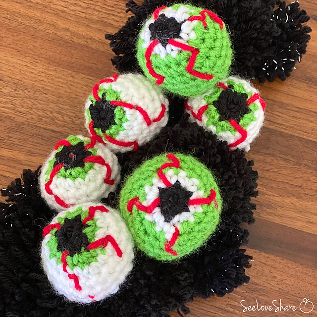 Halloween Bloodshot Eyeballs