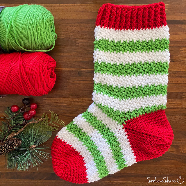Elf-ie Christmas Stocking