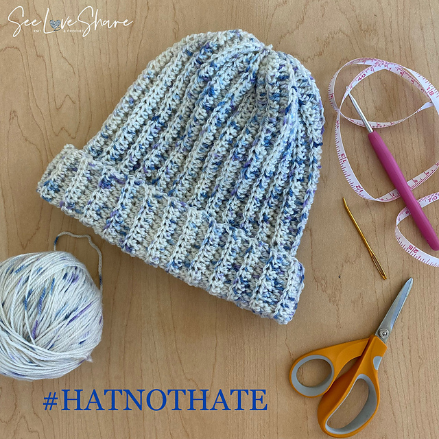 The Easiest Hat You Will Ever Make #HatNotHate