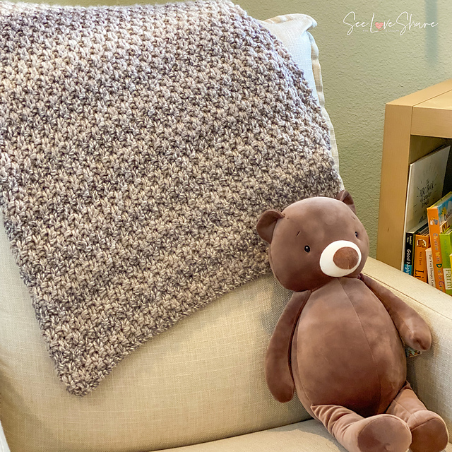 Sweet & Simple Knit Throw