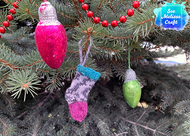 Micro Stocking Ornament