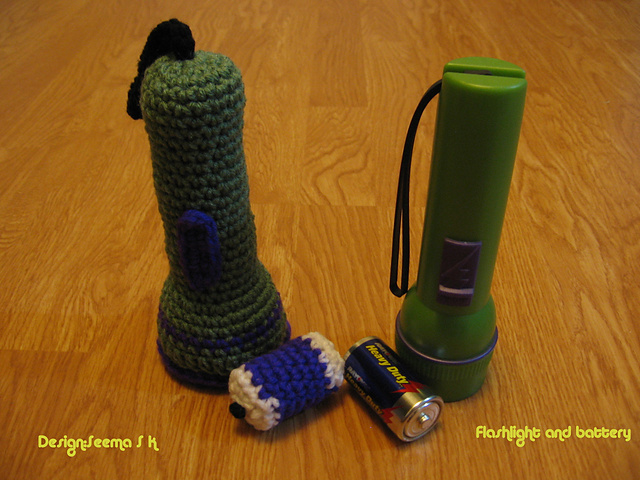Flashlight and Battery