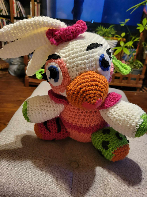 Ravelry: Glamrock Chica - FNAF pattern by Ash Frost