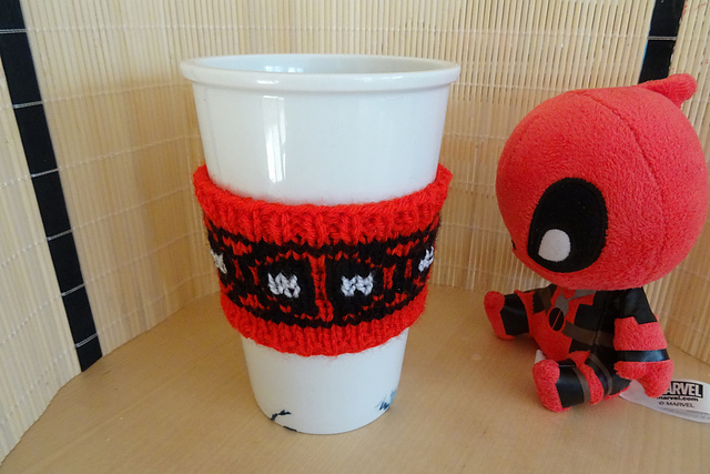 Superhero Coffee Sleeves - Deadpool