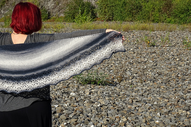 Storm Dragon shawl