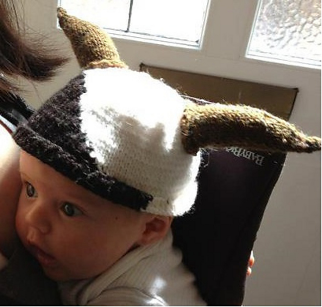 Baby Cow Hat