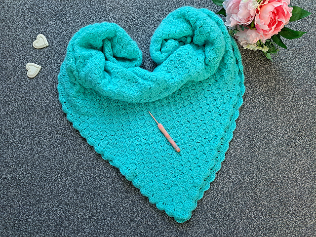 Emerald Victorian Shawl