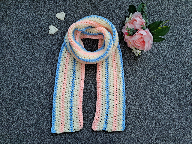 Pastel Princess Scarf