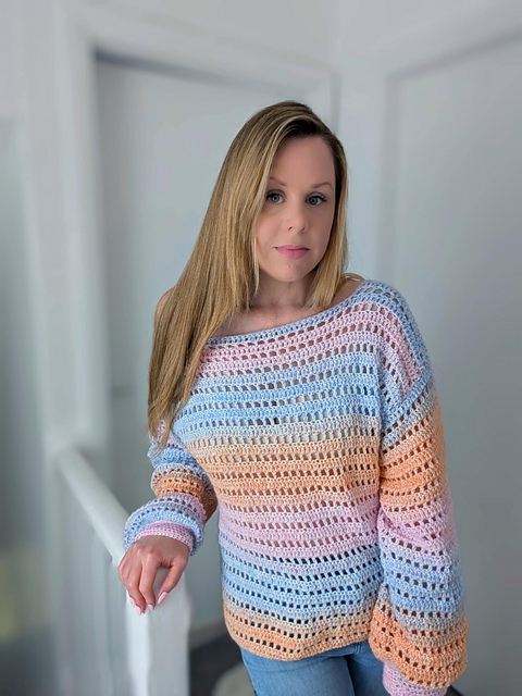 Summer Sunset Sweater