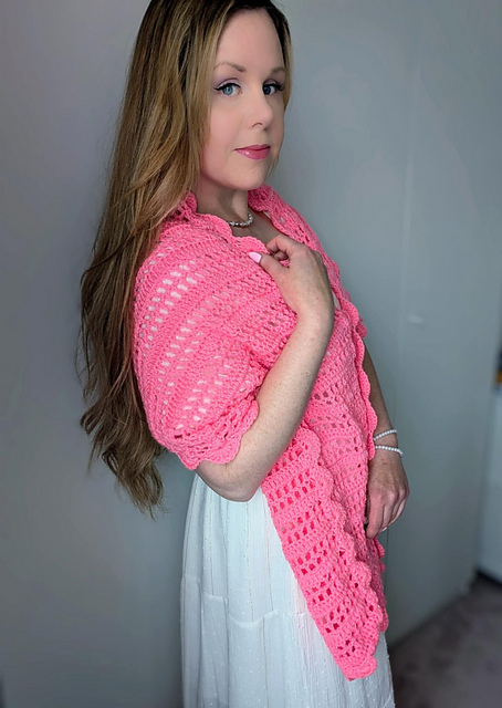 Vintage Edwardian Shawl
