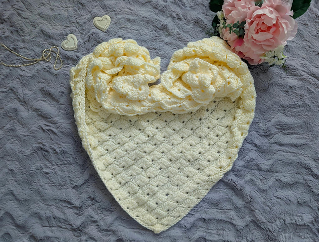 Pearly Shell Shawl