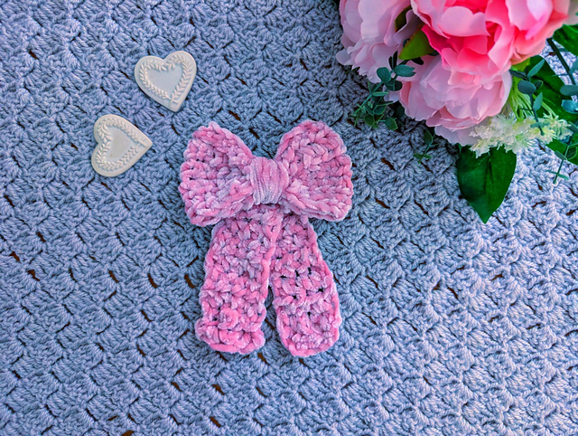 Velvet Hair Bow