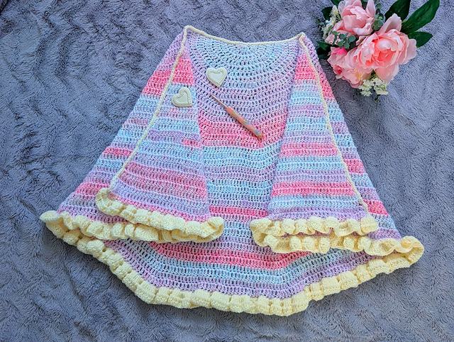 Pastel Petals Shawl