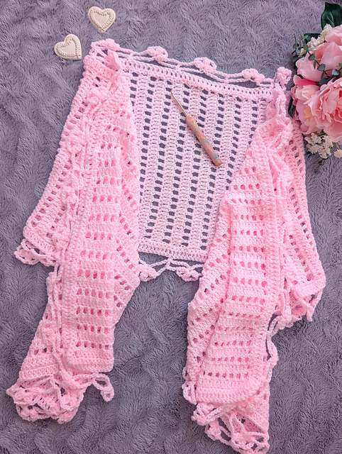 Flower Lace Shawl