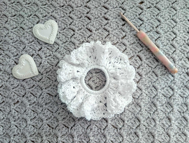 Lacy Feminine Scrunchie