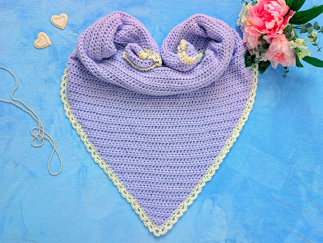 Vintage Violet Shawl