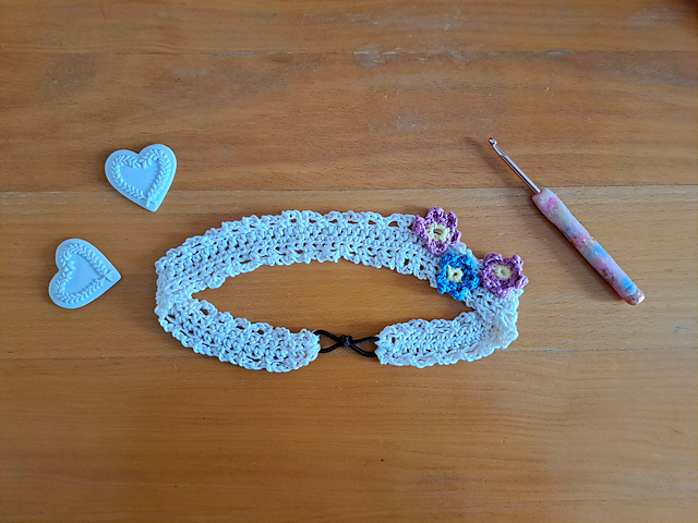 Headband With Flowers