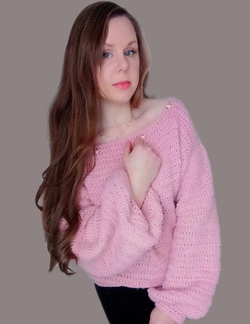 Petite Fleur Sweater