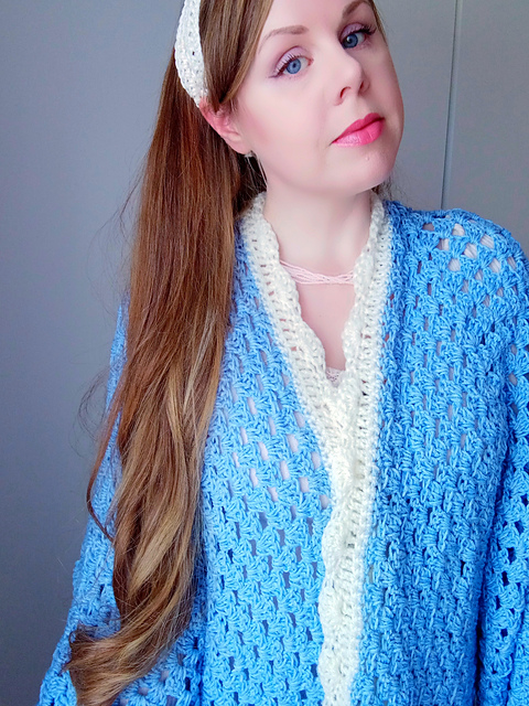 Feminine Hexagon Cardigan