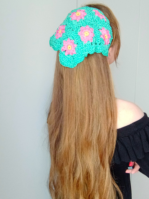 Lilly Flower Bandana
