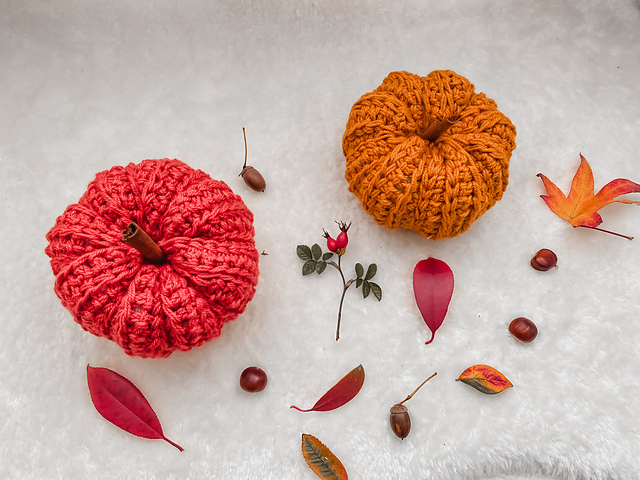 Fall Crochet Pumpkin
