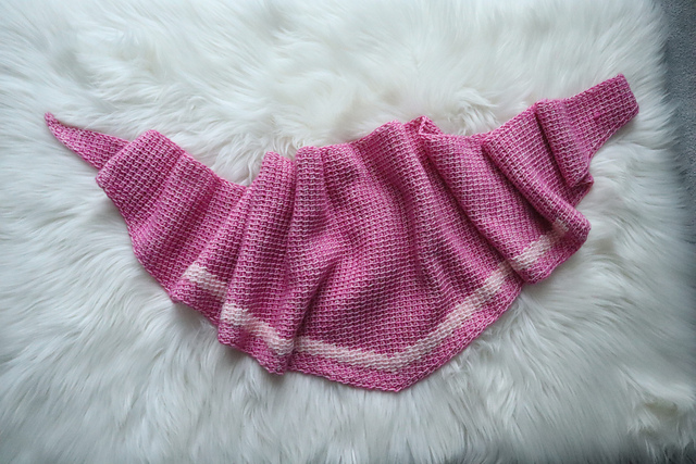 Rose Shawlette