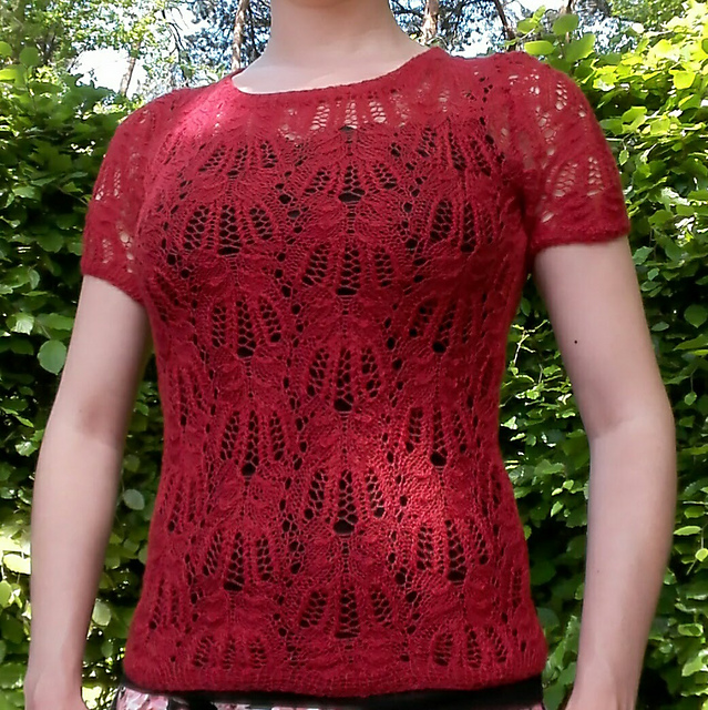 Frost flowers sweater