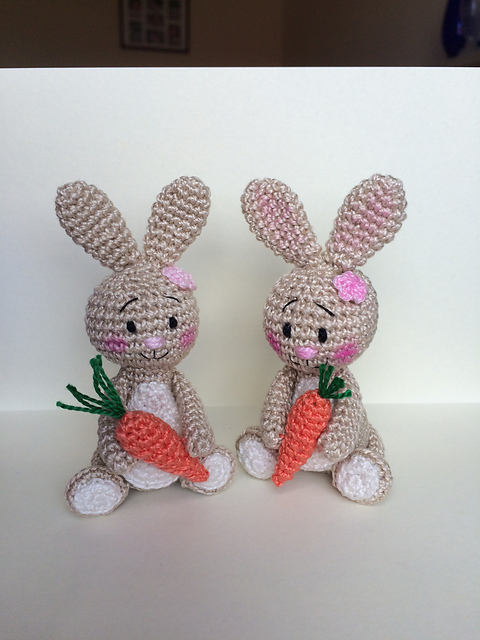 Little Bunny With a Carrot