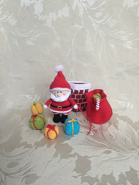 Santa in the Chimney