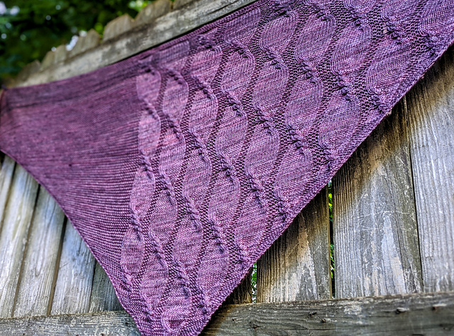 Lilac Shawl