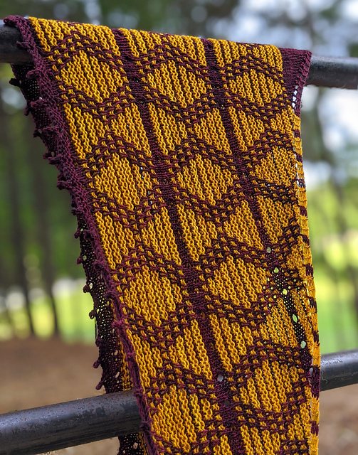 Trellis Shawl