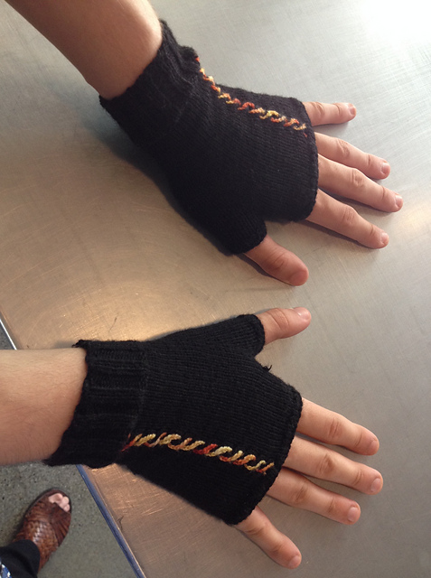Fire Cable Mitts