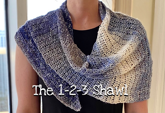 The 1-2-3 Shawl