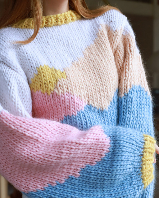Ravelry: Landscape Sweater pattern by Marzia Kjellberg