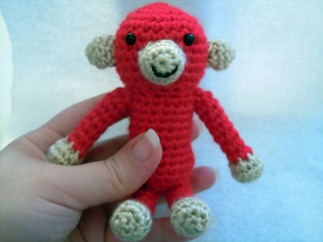 Little Amigurumi Monkey