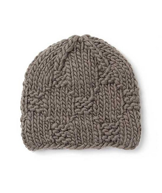S8364B Hat in textured pattern