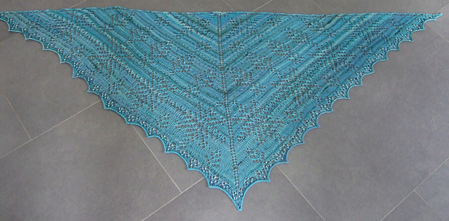 Ice Queen shawl