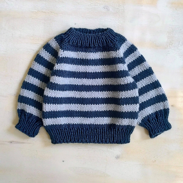 Striped Baby Pullover