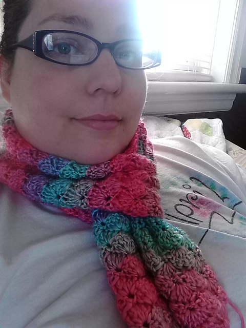 Shelly Chevy Crochet Scarf Pattern