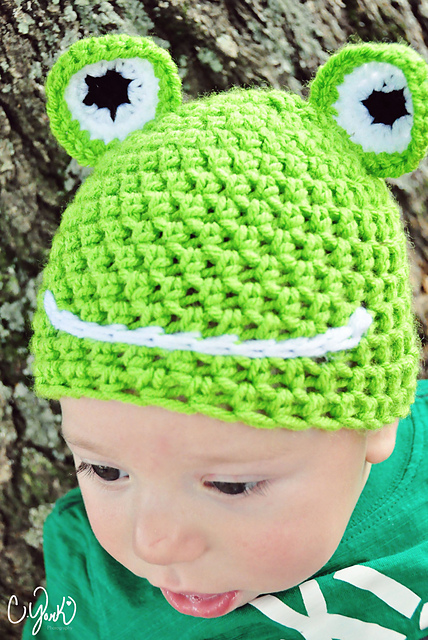 Happy Frog Hat