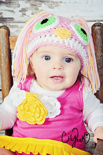 Maddie Beth Owl Hat
